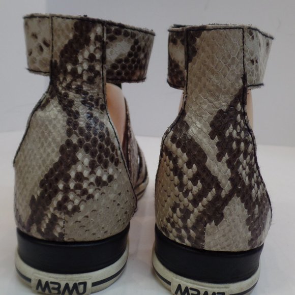 Marc Jacobs Sz 37.5 (7) Animal Print Zip Up Shoes - Picture 5 of 14